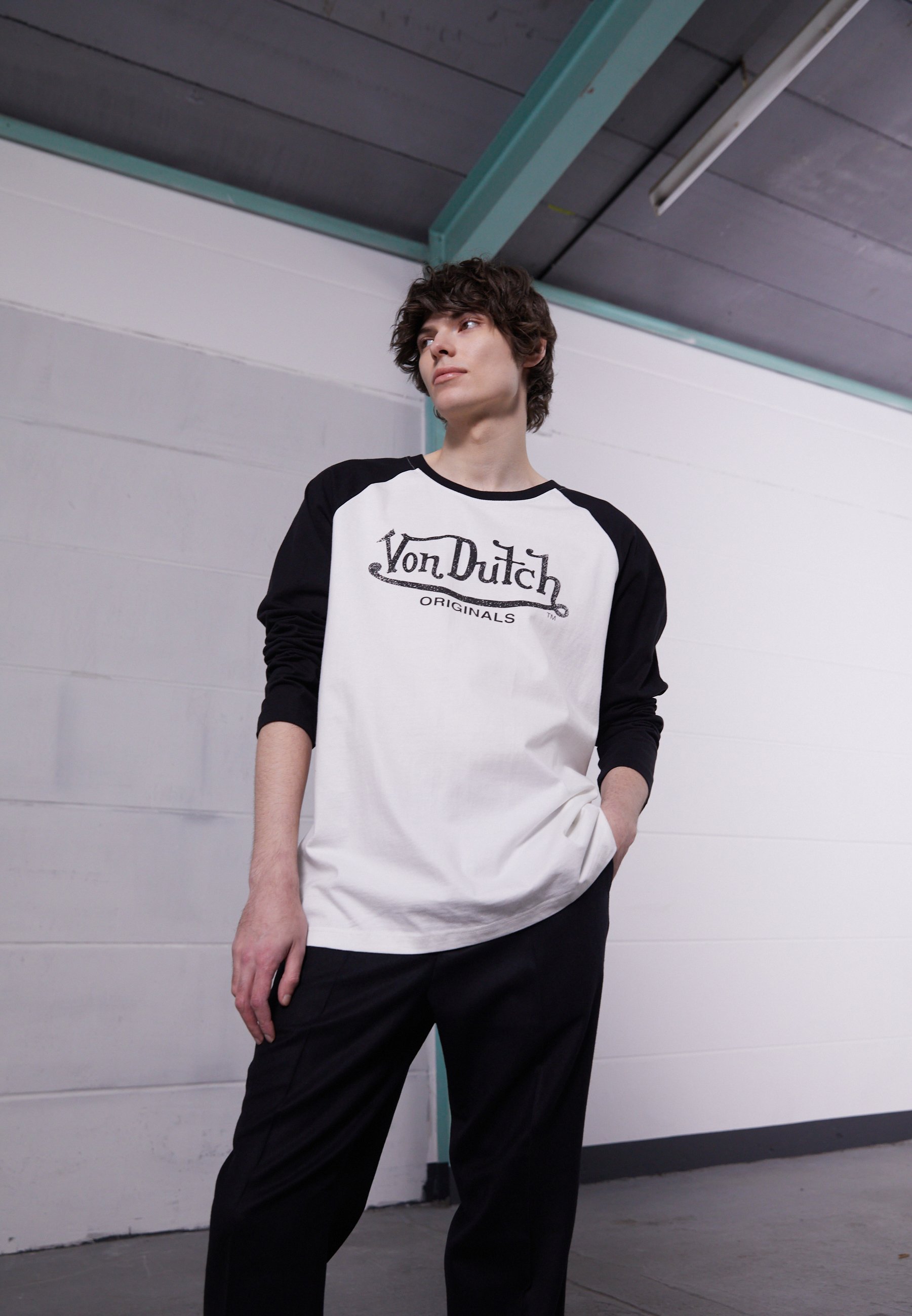 Von Dutch LANE - Maglietta a manica lunga - black/nero - Zalando.it