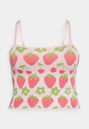 FUNTASIA CAMI - Top - red/white