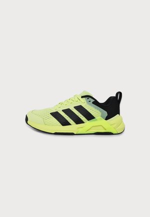 adidas Performance DROPSET CONTROL TRAINING SHOES - Chaussures fitness - frozen lemon/core black/frozen lemon