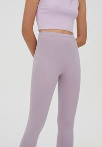 PULL&BEAR Leggings - purple