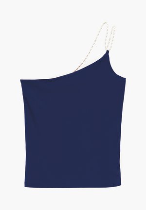 OXXO, OXXO ONE SHOULDER BODYCON TANK - Top - bellwether blue