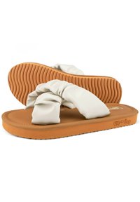 flip*flop FAUNA CROSS - Pantolette flach - vanilla