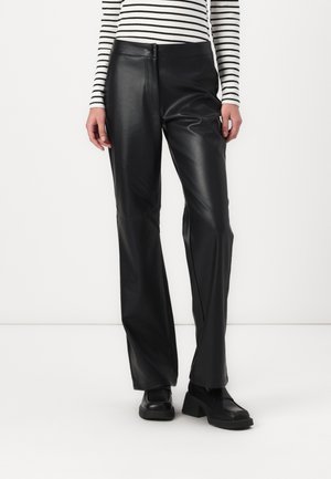 PCNICHA WIDE PANT - Pantaloni - black
