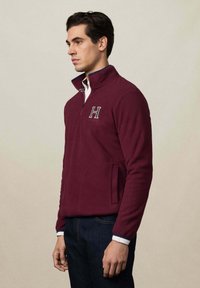Hackett London HERITAGE  - Fleecepullover - burgundy red