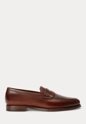 Polo Ralph Lauren, MAESTRA CALFSKIN PENNY LOAFER - Chaussons - dark brown