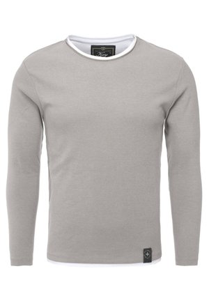 KEY LARGO Maglietta Uomo 'Klbrake Round' - Puro Cotone Di Alta Qualità - Stampa Frontale Grande - Bordi Aperti Per Un Look Casual E Moderno