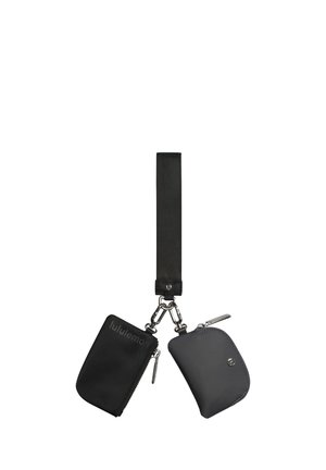 Dual Pouch Wristlet - Wallet - black traverse/grey