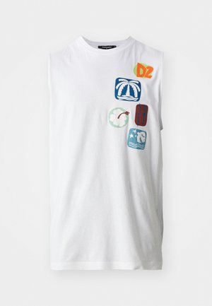Dsquared2 CIGARETTE FIT TEE - Top - white