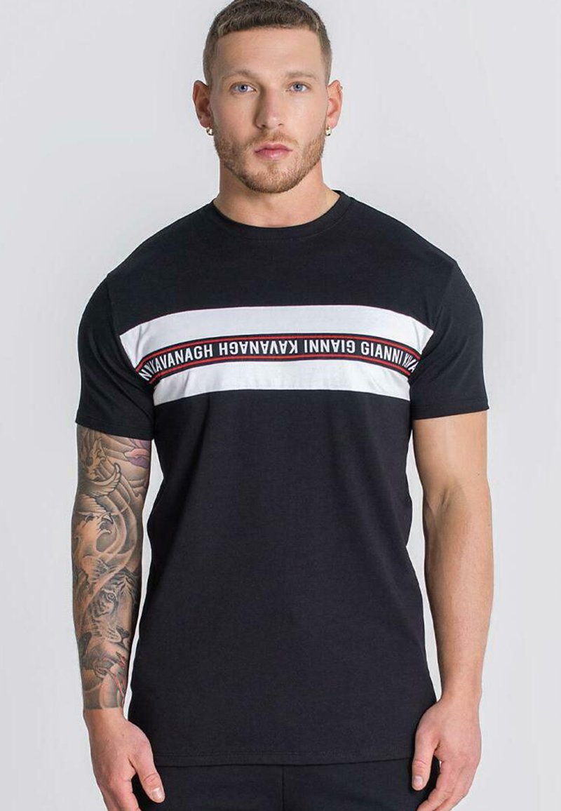 Gianni Kavanagh X-TEDDY - T-shirt con stampa - black/nero