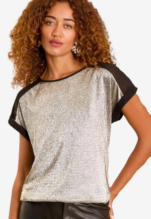 ROLL SLEEVE - REGULAR FIT - Camicetta - silver