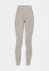 TRAIN SEAMLESS - Leggings - pewter/white