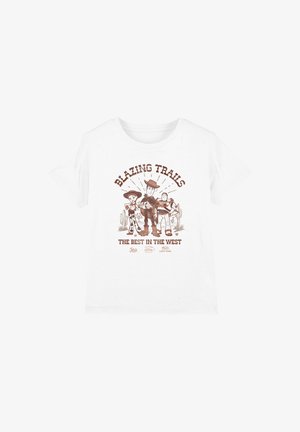 Disney, TOY STORY 5 WESTERN BLAZING TRAILS UNISEX - T-Shirt print - white