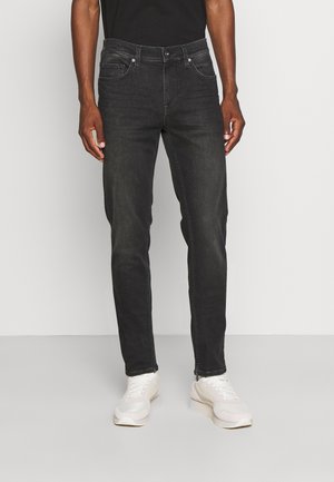 Straight leg jeans - black