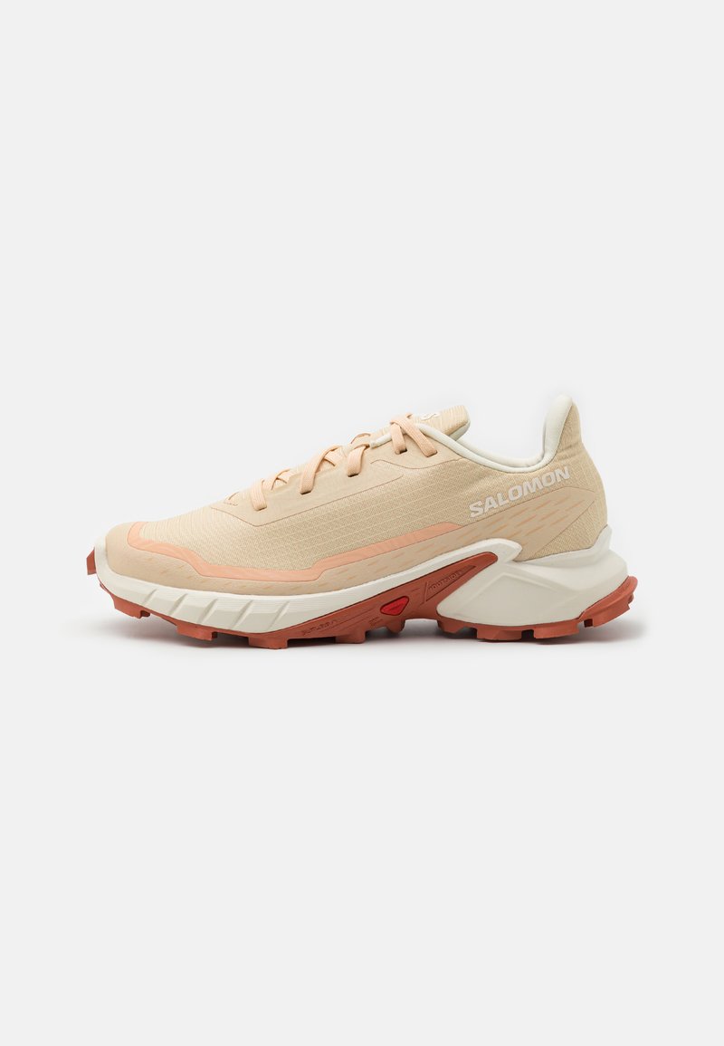 Salomon ALPHACROSS 5 - Tenisice za trail trčanje - wheat/vanilla ice/aragon