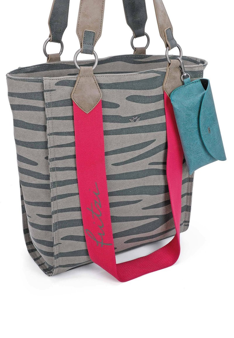 Fritzi Aus Preußen Izzy - Tote Bag - Zebra Wild/Anthracite - Zalando.Ie