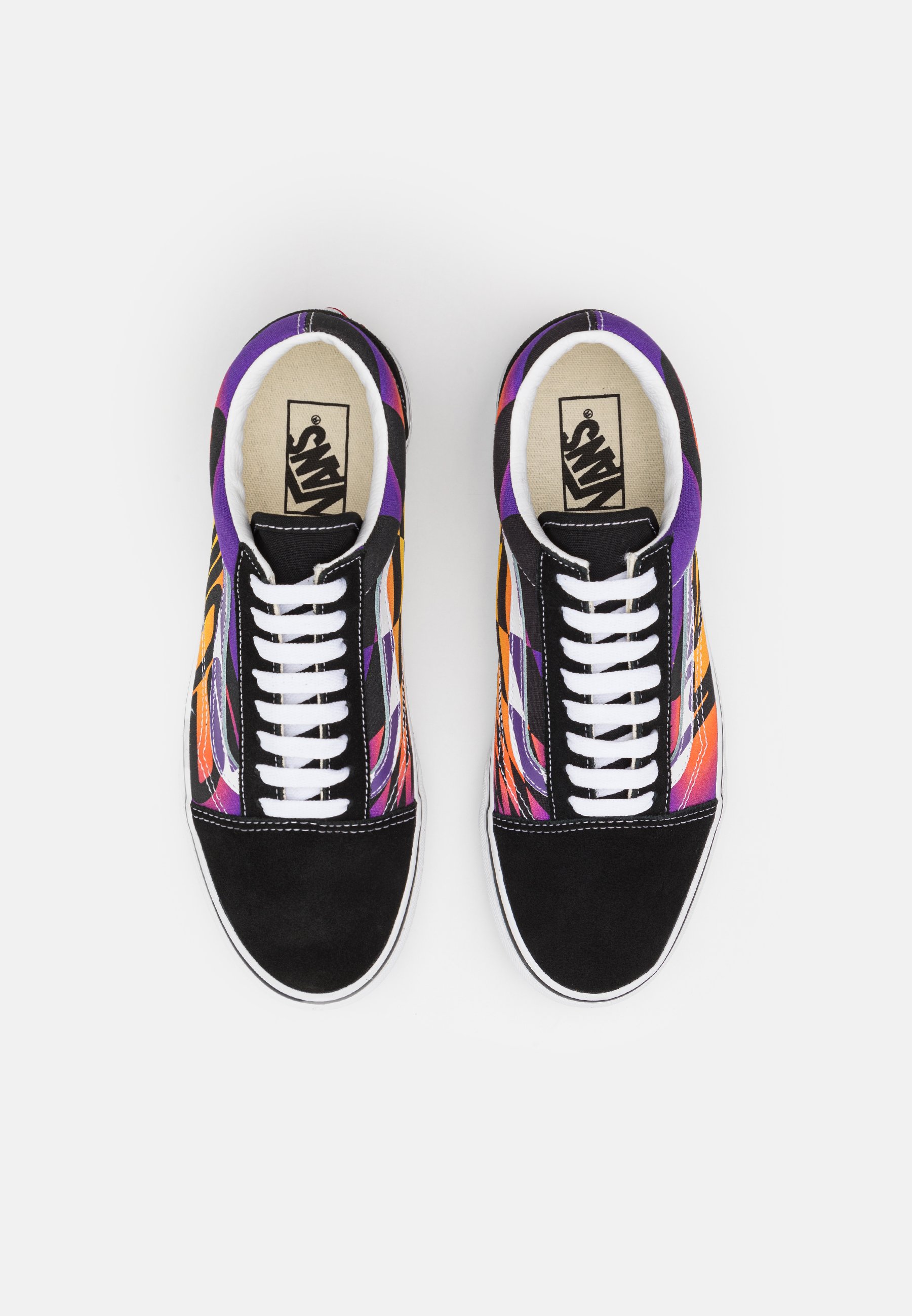 Vans OLD SKOOL UNISEX - Sneakers laag - black/multi-coloured/zwart - Zalando .be