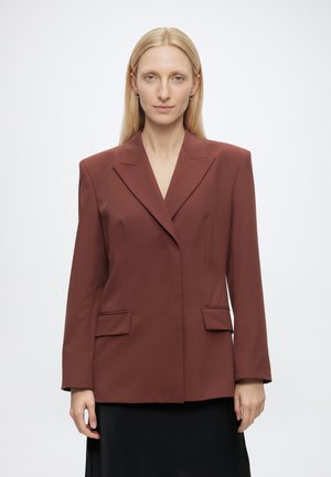 HUGO, ANIKO - Blazer - brown overflow