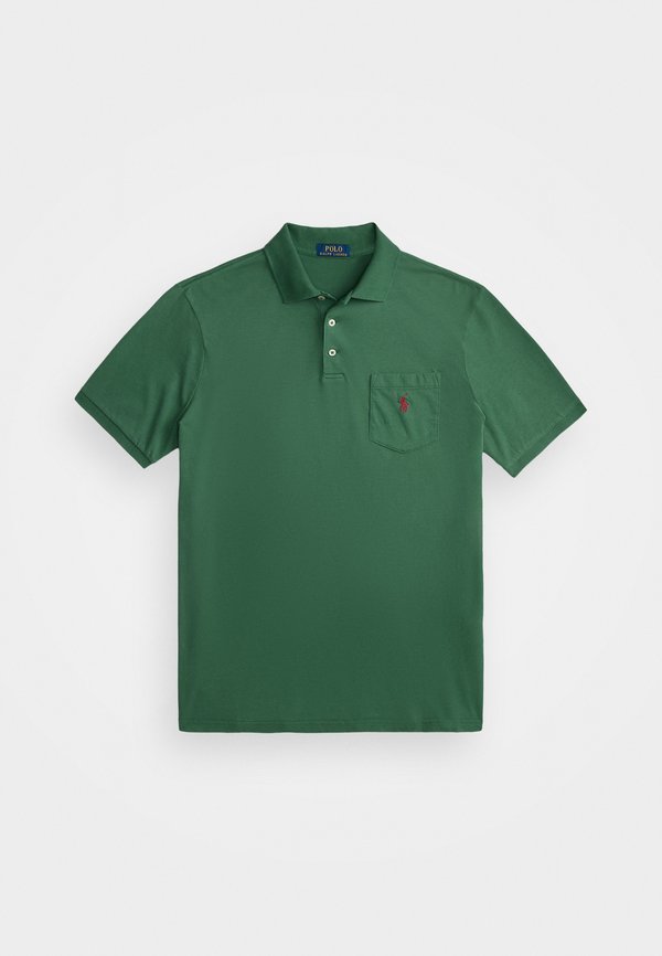CLASSIC FIT JERSEY POCKET POLO SHIRT - Polo shirt - washed forest2