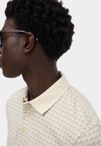 Marks & Spencer HOUNDSTOOTH PRINT - Poloshirts - ecru