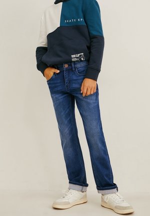 C&A, Jean droit - dark-blue denim