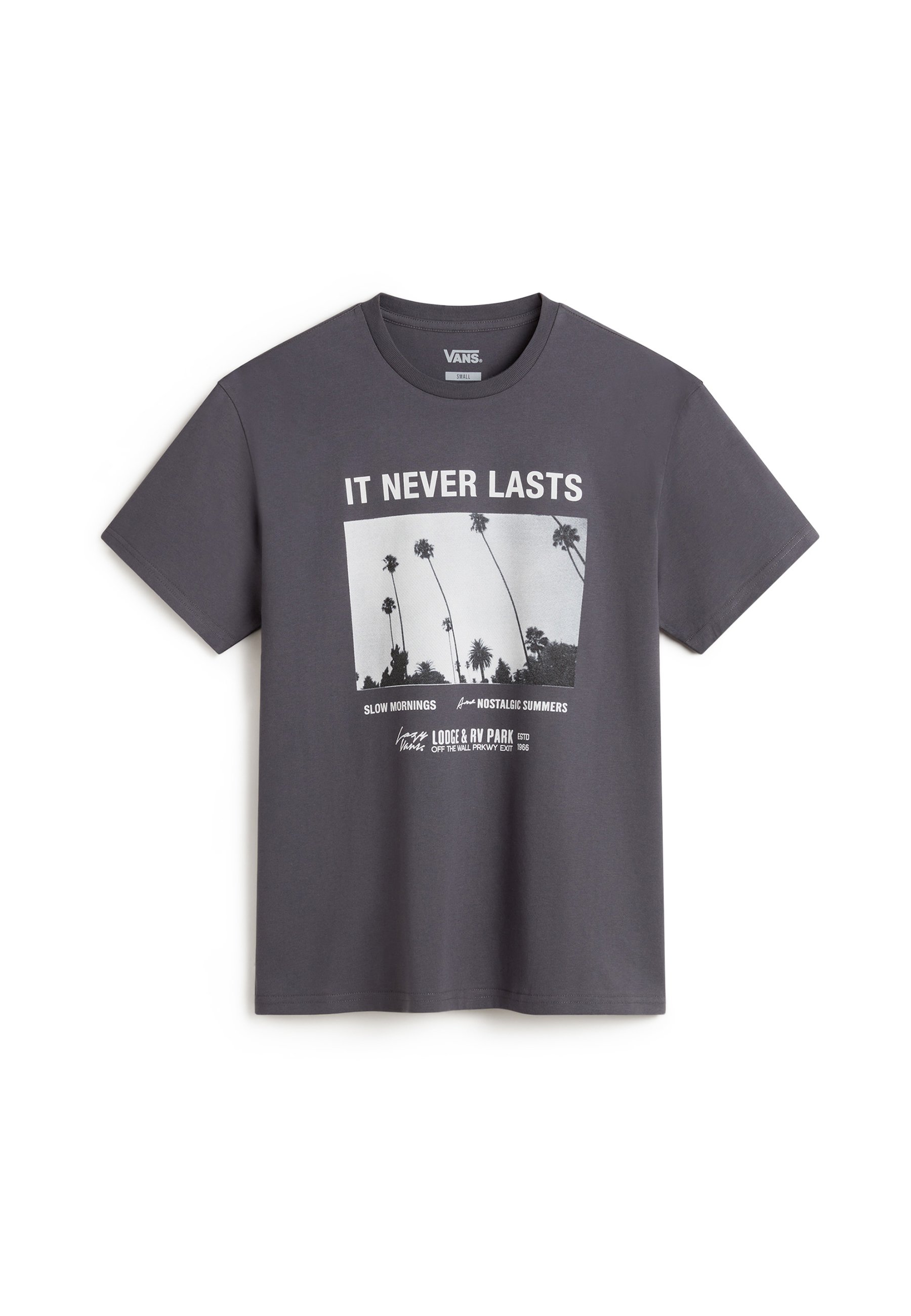 Vans NEVERLASTING OVERSIZED T-shirt imprimé asphalt/noir