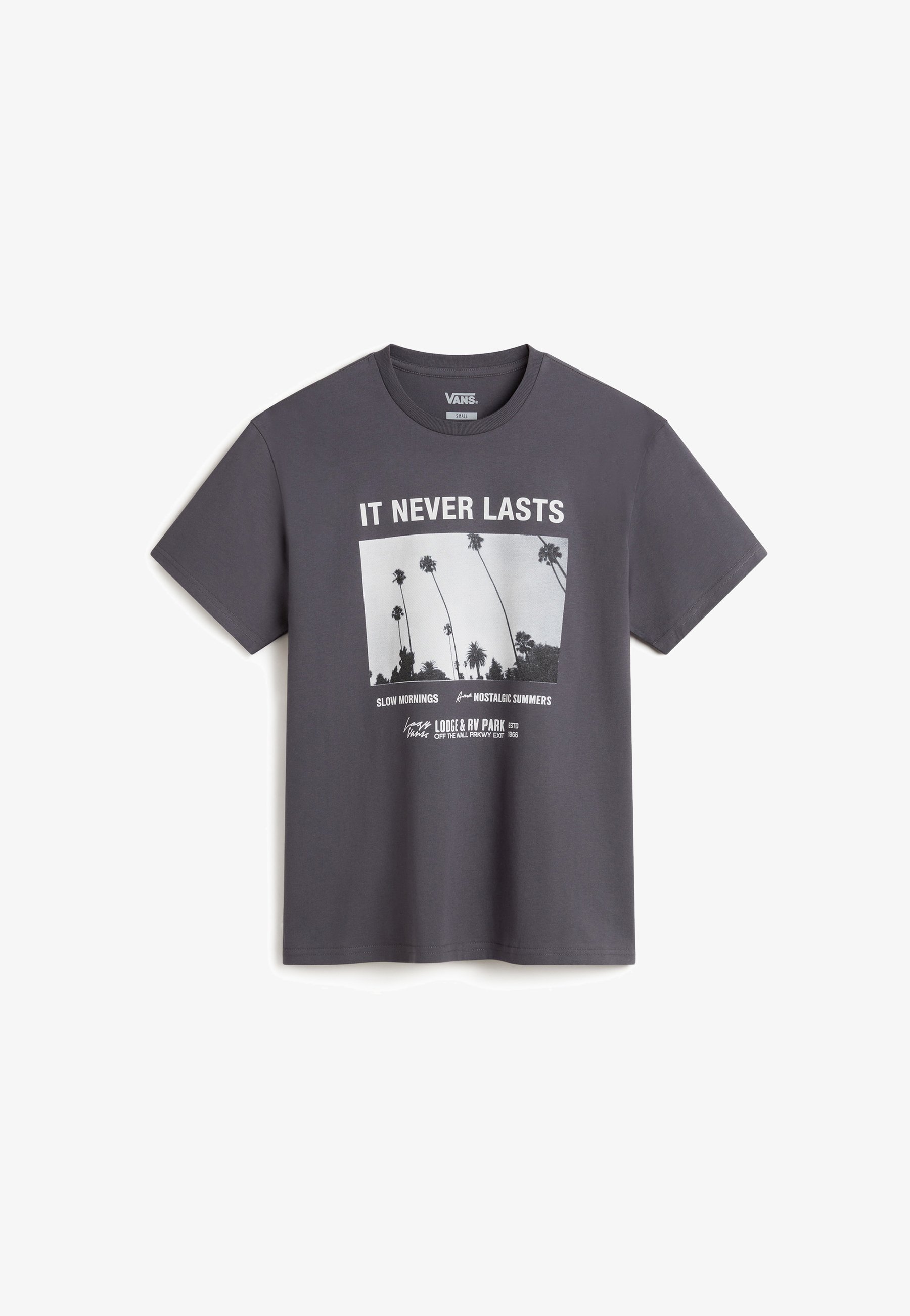 Vans NEVERLASTING OVERSIZED T-shirt imprimé asphalt/noir