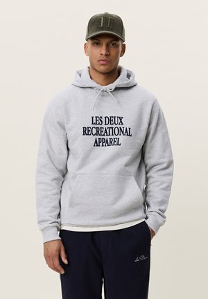 Les Deux FROM COPENHAGEN HOODIE - Felpa con cappuccio - snow melange