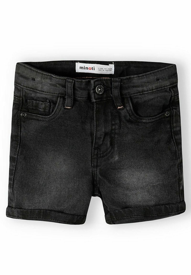 MINOTI ADJUSTABLE WAIST - Kratke hlače od trapera - black denim