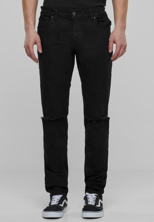 Slim fit jeans - black
