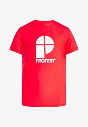 PRTBERENT JR - Vandens sportiniai marškinėliai - tomato