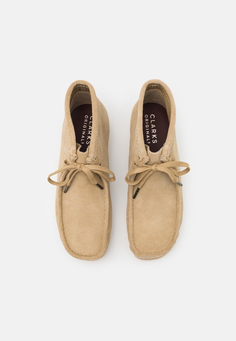Clarks Originals WALLABEE - Sportlicher Schnürer - maple 