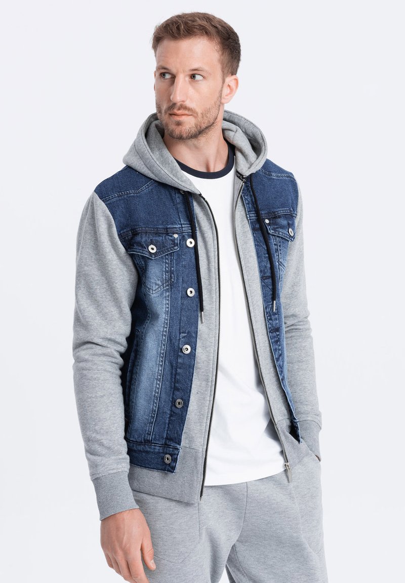 Ombre - Spijkerjas - jeans grey, Vergroten