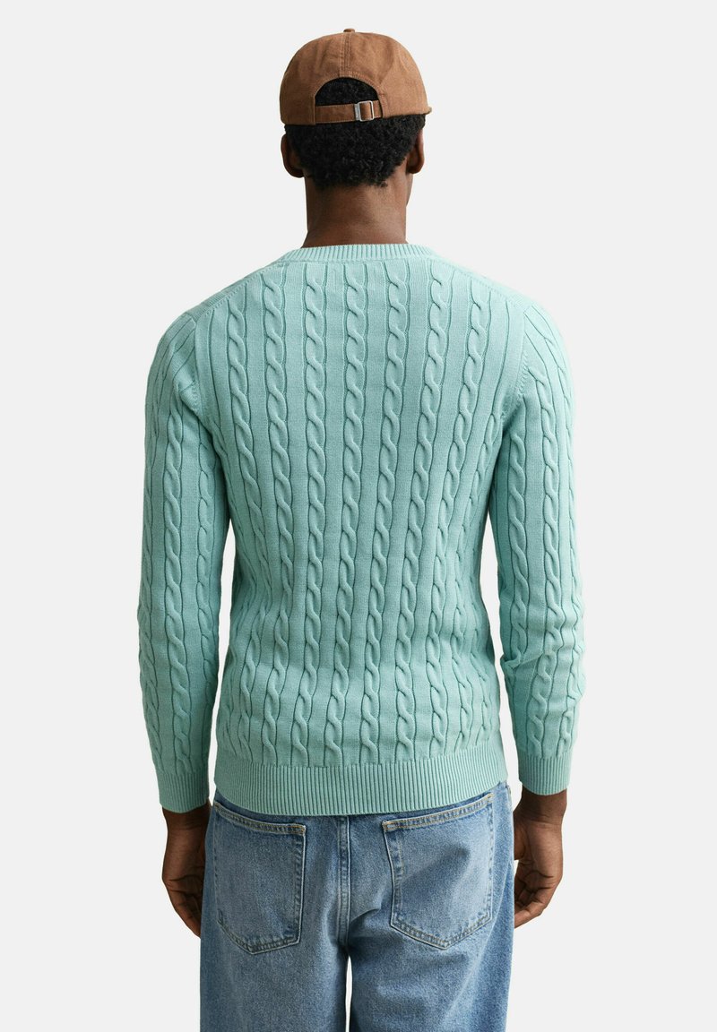GANT Svetr - muted turquoise