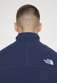 The North Face GLACIER 1/4 ZIP - Fleecová mikina - summit navy