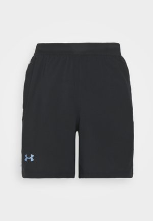 LAUNCH SHORT - Sports shorts - black/white/reflective