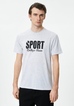 SLOGAN - Camiseta estampada - grey