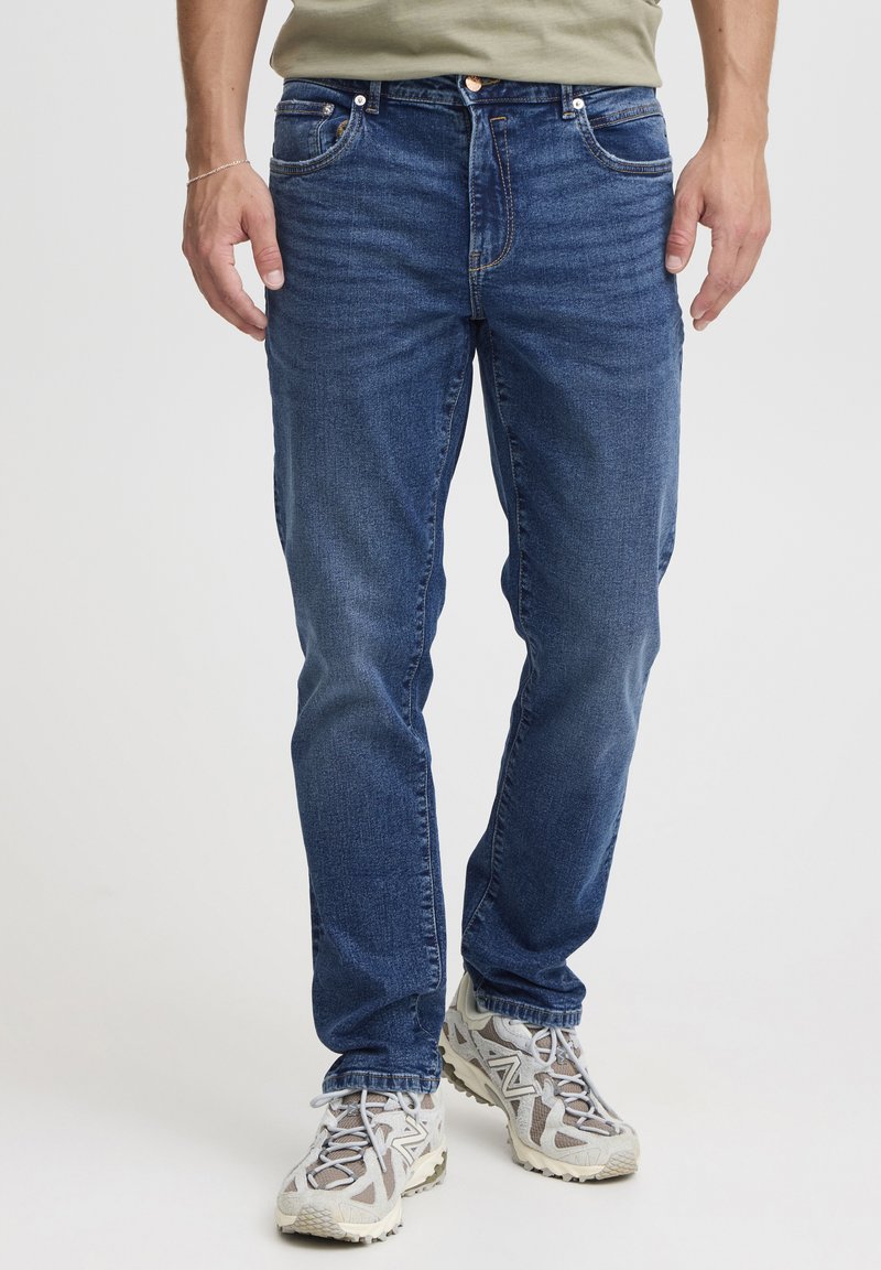 Solid SDRyder - Straight leg jeans - middle blue denim