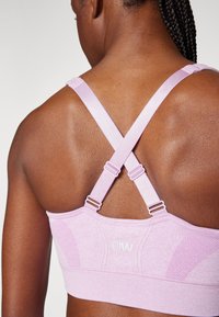 ICANIWILL SOFT SEAMLESS ADJUSTABLE BRA - Sujetadores deportivos con sujeción media - lavender melange