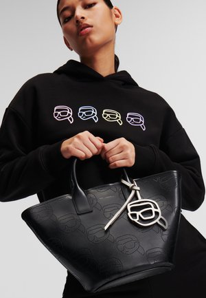 IKON PERFORATED TULIP - Bolso de mano - black