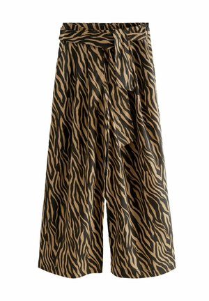 PETITE FIT - WAIST WIDE - Pantalon classique - animal
