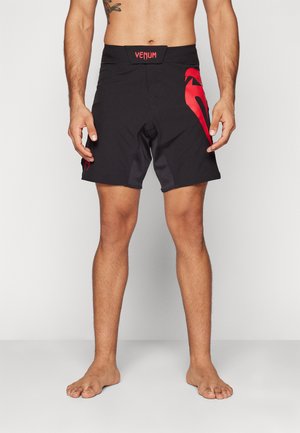 LIGHT FIGHTSHORTS - Sportovní kraťasy - black/red