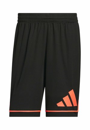 adidas Performance, BADGE OF SPORT SHORT 9IN - Pantalón corto de deporte - black   solar turbo
