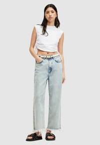 AllSaints SONNY - Camiseta estampada - chalk white