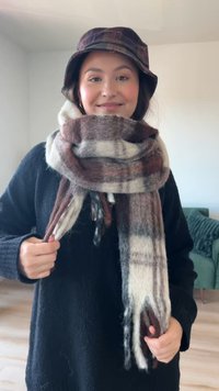 Even&Odd Écharpe - khaki/beige/black