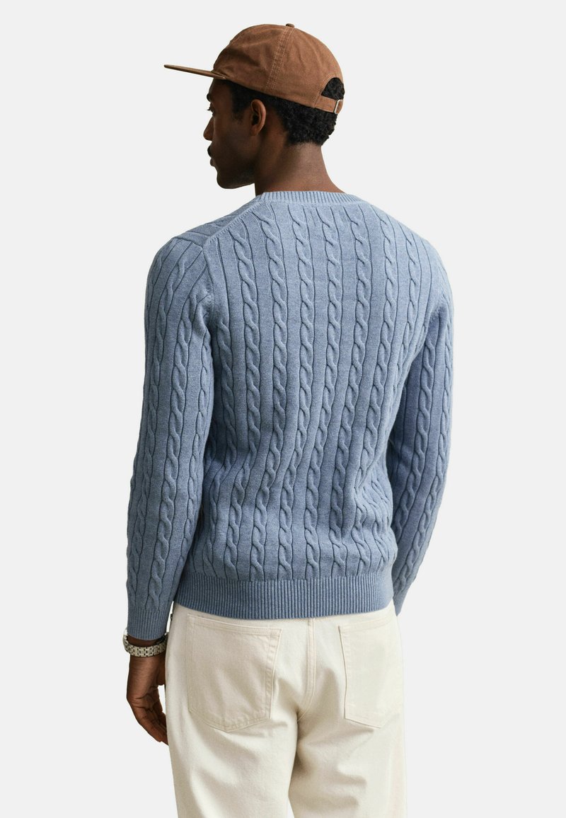 GANT Svetr - faded denim