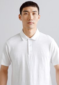 rag & bone CLASSIC FLAME - Polo - white