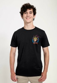 Henry Tiger YU-GI-OH  EGYPTIAN GODS - Camiseta estampada - black