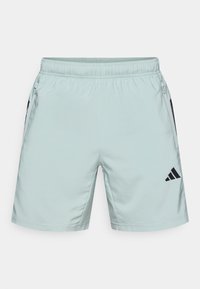 WORKOUT ESSENTIALS BASE 3 STRIPES - Αθλητικό σορτς - sage/black