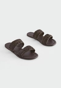 Next FOREVER COMFORT BAND  - Pantofle - chocolate brown