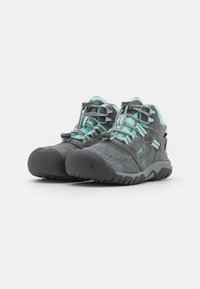 Keen RIDGE FLEX MID WP UNISEX - Hikingschuh - grey/blue tint